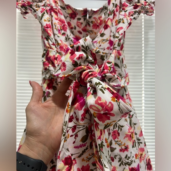 Floral Ruffled Skort - Picture 2 of 7